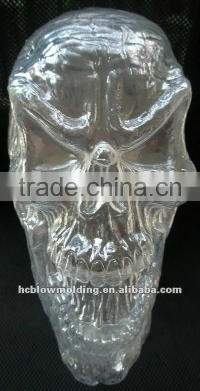 Customize Wholesale Halloween life live human plstic skull heads for decoration