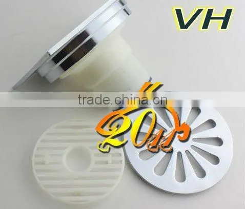 floor drains chrome