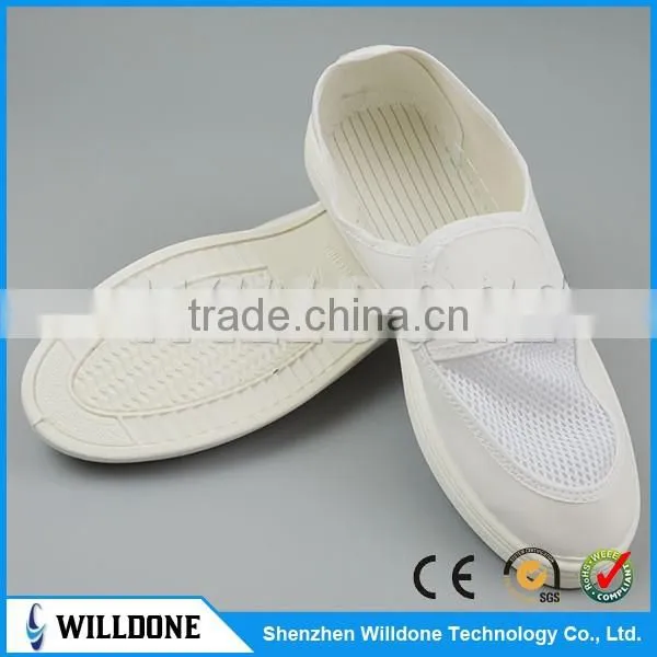 Willdone hot sale Mesh shoes side esd safety Cleanroom shoes