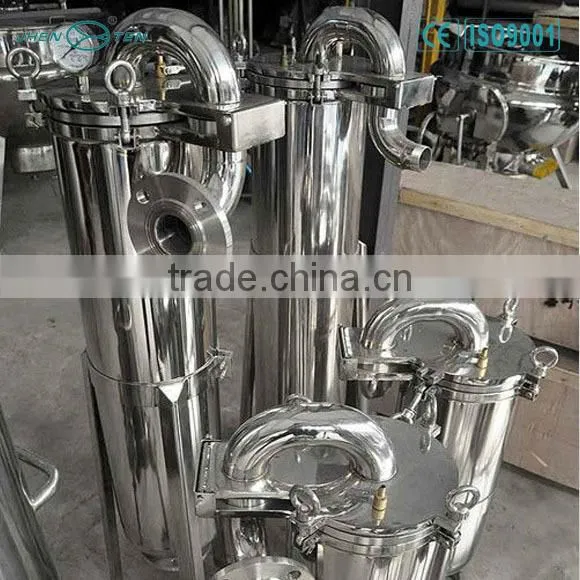 Top-Entry Bag Filter Housing.Stainless steel