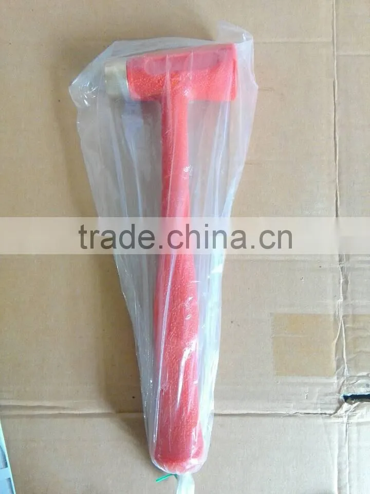 yellow plastic hammer rotatable hammer wooden handle hammer with free samples