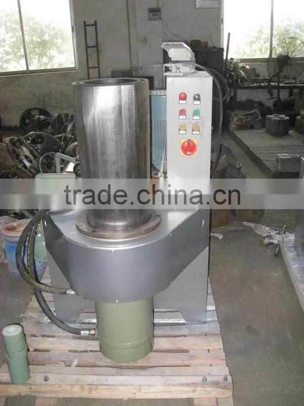 Semi-automatic metal bucket expending machinery