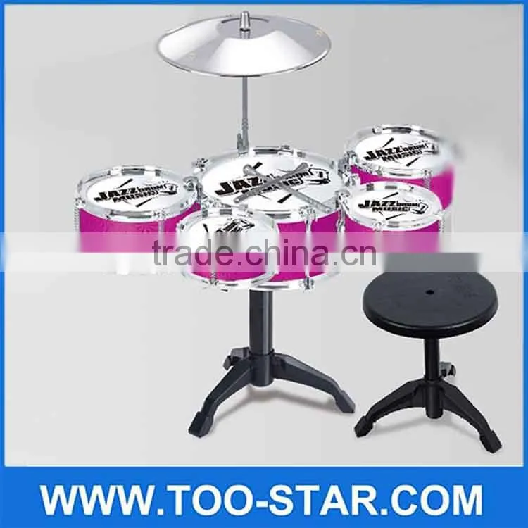 Gift Children's toys Children learn music toys drums a set of drum Children's Jazz drum kit