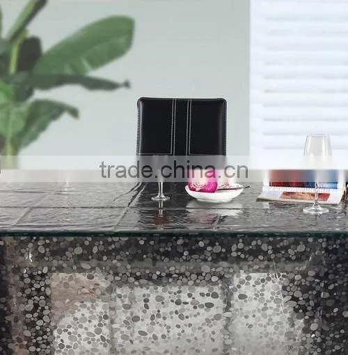 3D hotel high bar cocktail table cloth for wedding