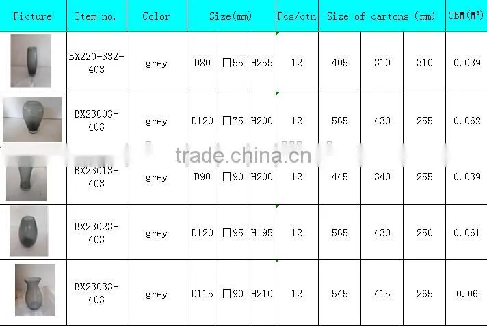 elegant home interiors decor glass etching glass flower vase wholesale china