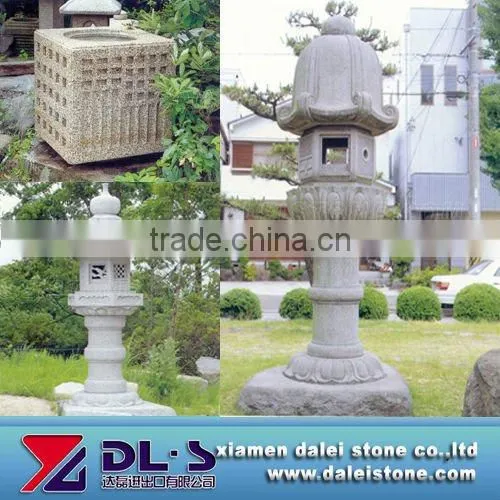 Outdoor Stone Japanese Garden Lantern