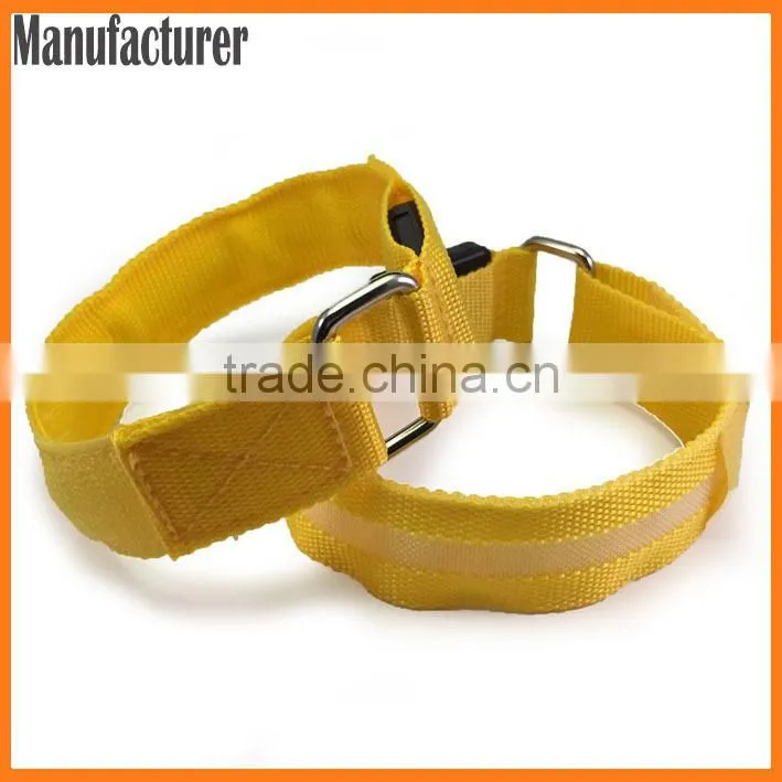 elastic led sport armband,runnig armband,safety reflex armband