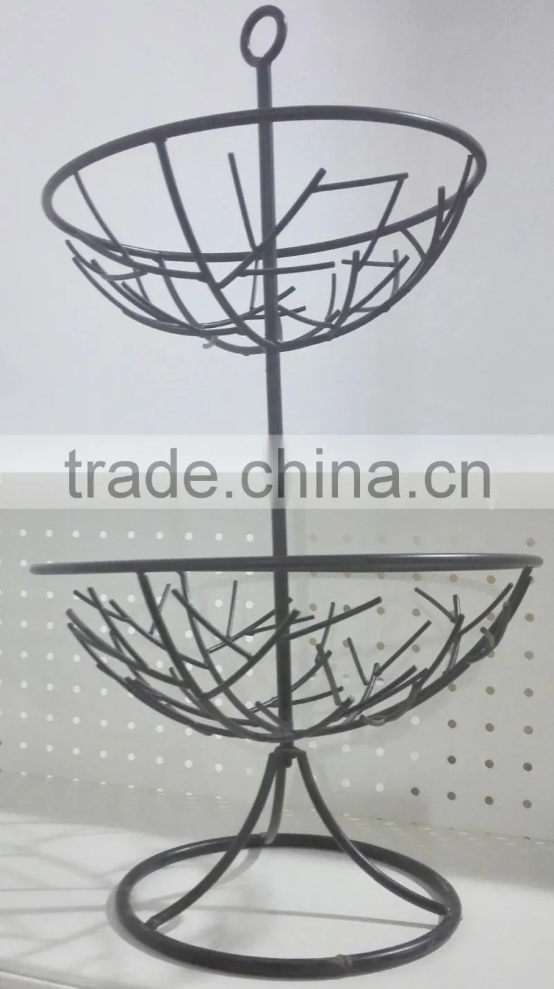 Steel constraction fruit bowl