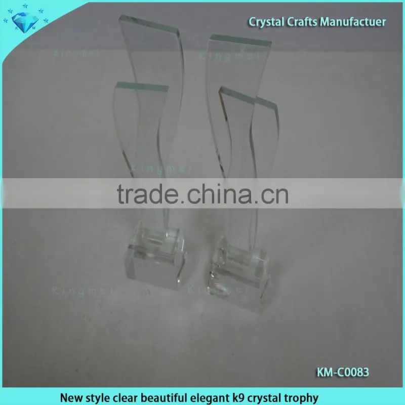 Round Shaped Crystal Photo Frame