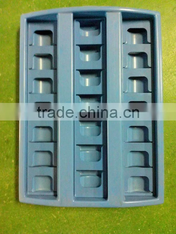 China supplier pendant reveal frame vacuum forming blister plastic rack