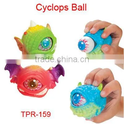 Soft Plastic Flashing Squeeze Eye Toys