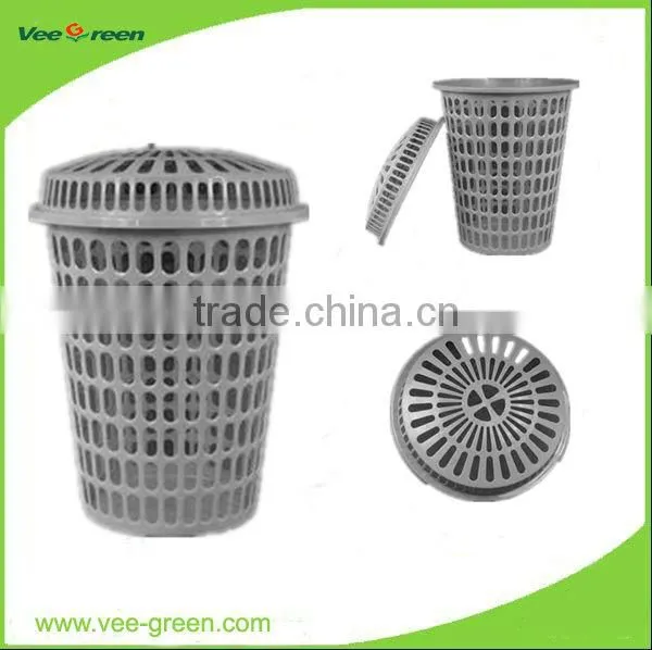 Plastic Laundry Basket/Plastic Laundry Hamper 65L