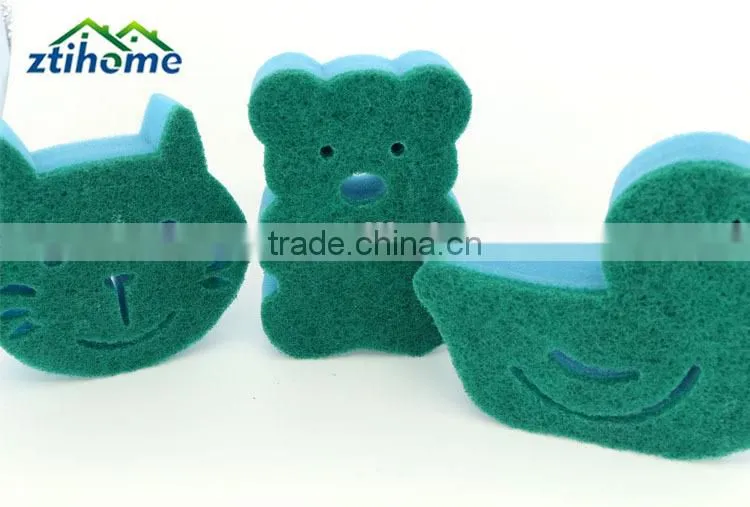 Medium-Duty Scrubbing Sponge with different lovely shape