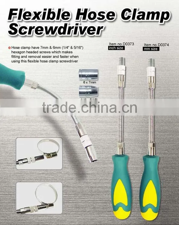 Flexible Hose Clamp Screwdriver