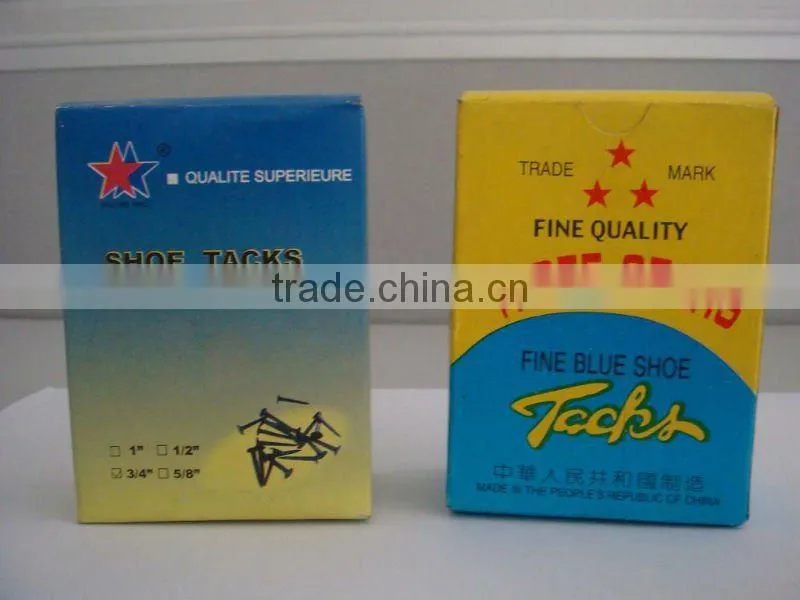 high quality black blue shoe tack (factory)