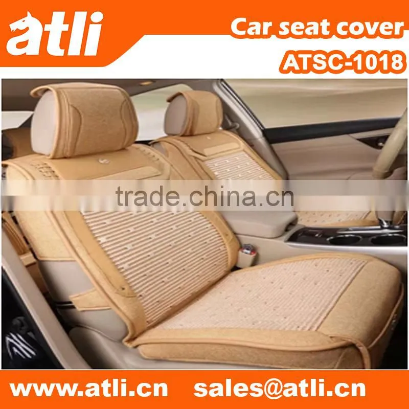 flax funny car seat covers With armrest