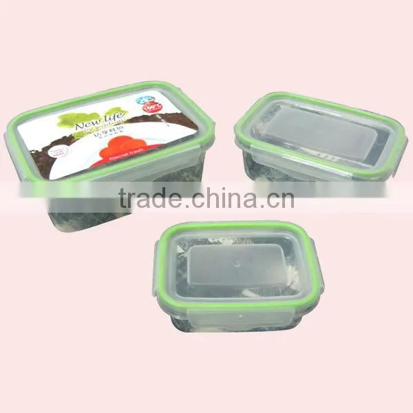 Take away Plastic Lunch Box with Lock