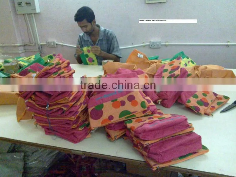 Natural cotton tote bag