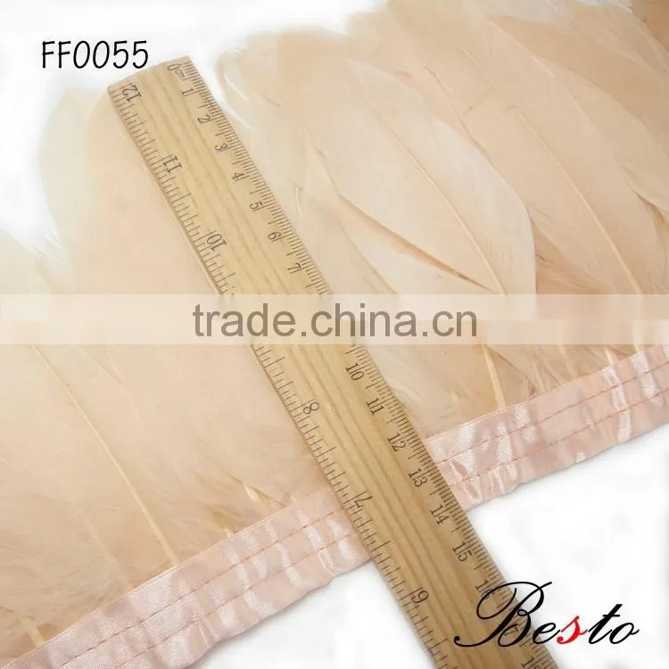 Wholesale handmade feather wedding decoration feather jewelry for sale