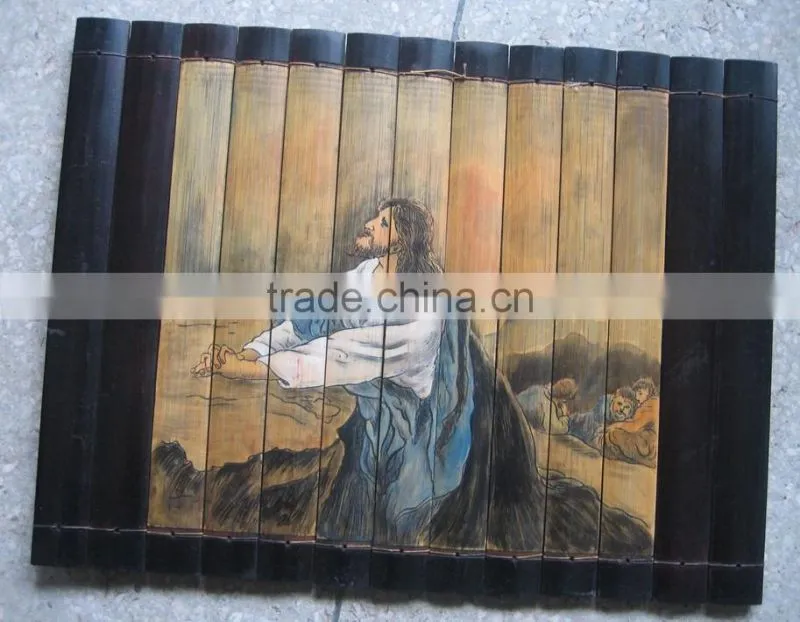 bamboo religious painting