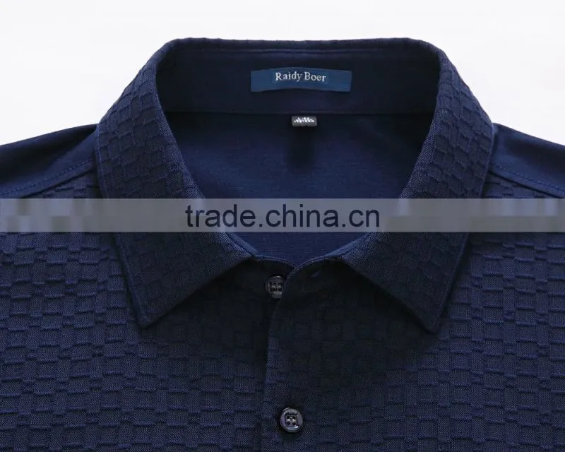 mens long sleeve hign design class fashion cotton polo t shirt