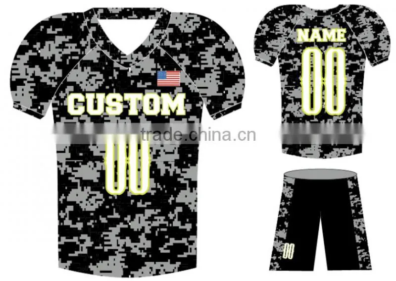 wholesale sublimated american football jersey cheap blank /custom embroidered football jersey