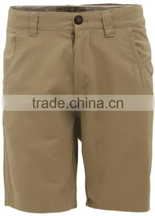 Color available cotton fabric high quality mens cargo shorts