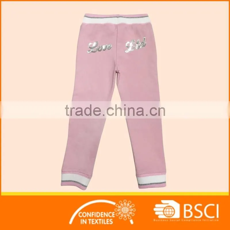 2-8 Y Kid Girl Snap Front Open Jacket+ Long Trousers Autumn&Winter Kids Long Sleeve Clothes Suit