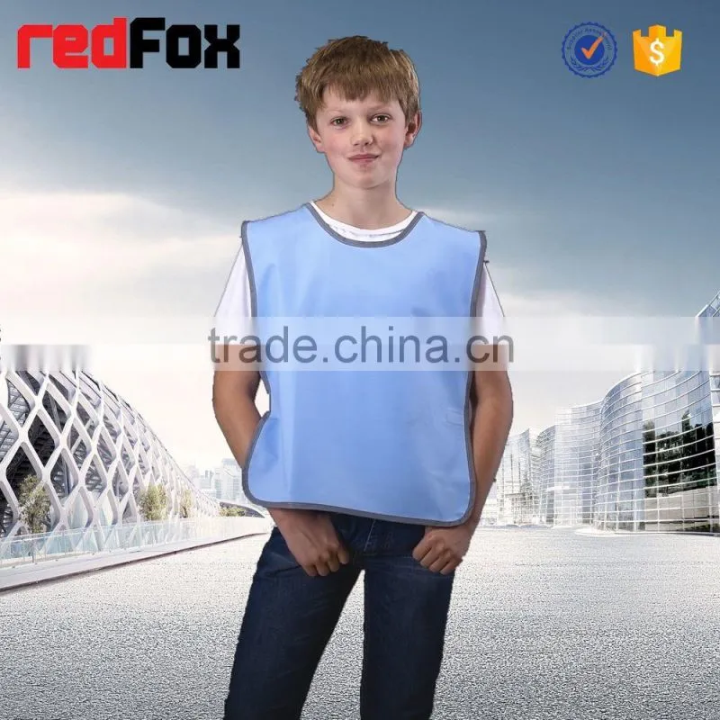 kid polyester reflective safety vest with custom logo