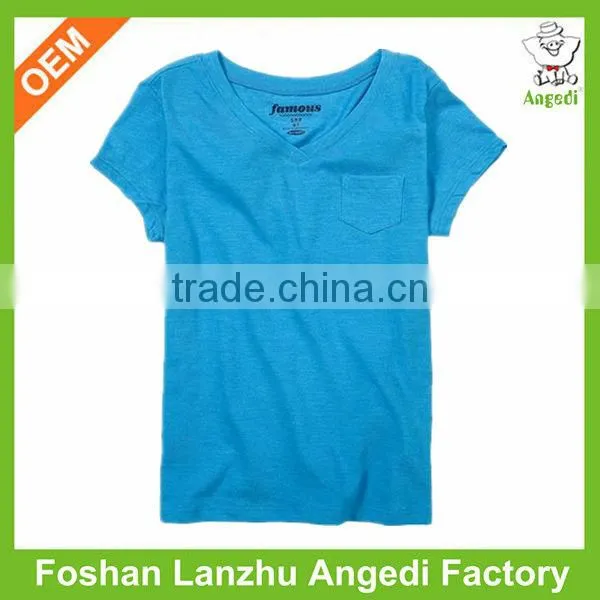 kids sport t-shirt fabric blank cotton t-shirts made in mexico
