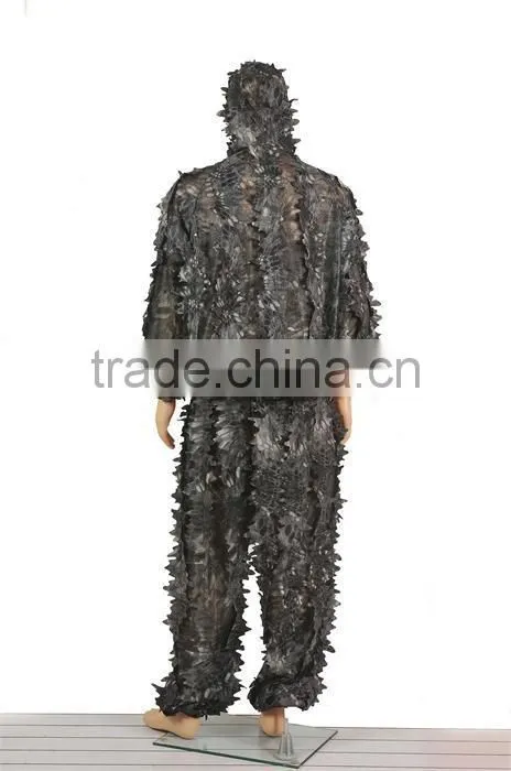 camo ghillie suit/desert hunting clothing/camouflage sniper ghillie suit