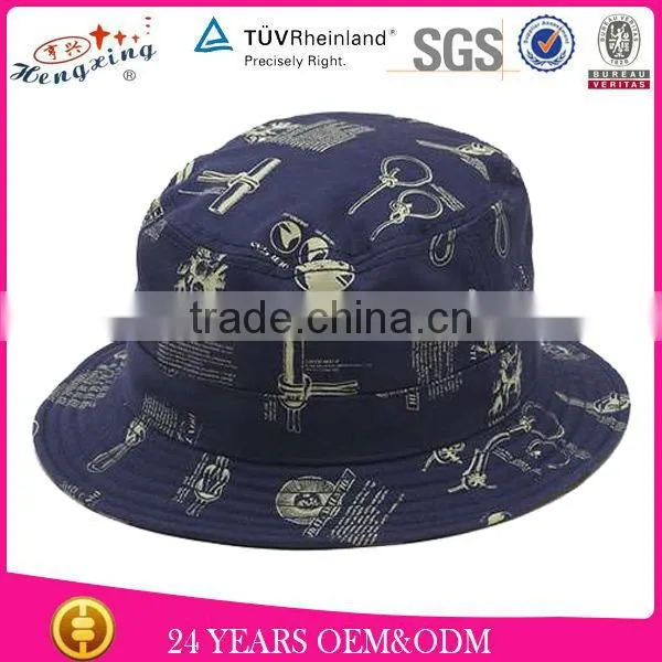 Design printed cool custom tie dyed bucket hat wholesale