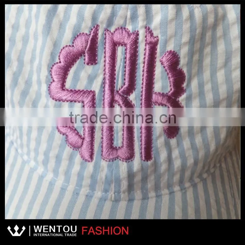 Wholesale Hot Sale Seersucker Promotional Baseball Cap
