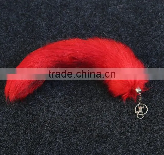 Wholesale fox tail American raccoon tail fur tail pendant whole