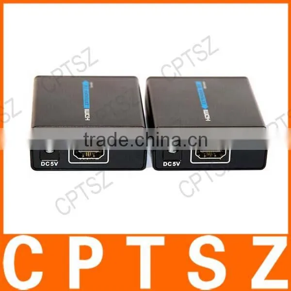 1080P Network HDMI Extender Receiver + Transmitter(Sender) Extender Over Ethernet LAN RJ45 CAT5E CAT6 For HD DVD PS3 Projector