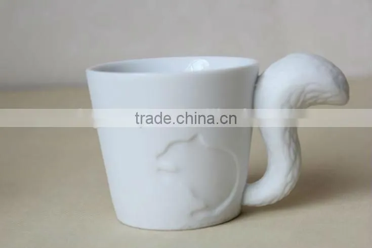 animal shape ceramic coffee mug