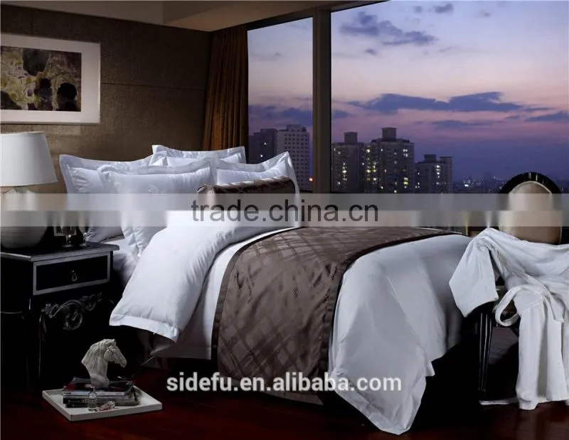 5-Star Hotel Luxury Satin Eyption Cotton Bed Linen