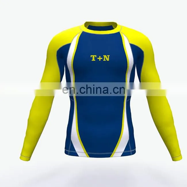 custom made mma bjj rash guard for men