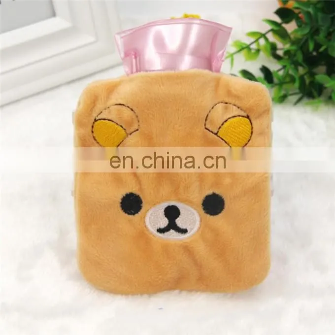 hot sale cartoon embroidery hot water bottle hot water bottle in stock