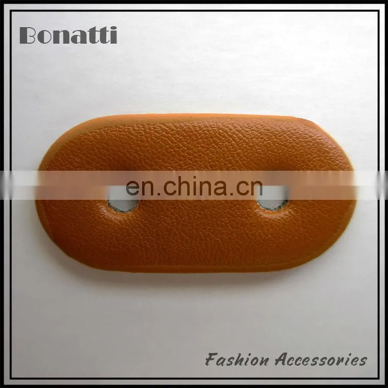 fashion leather covered buttons
