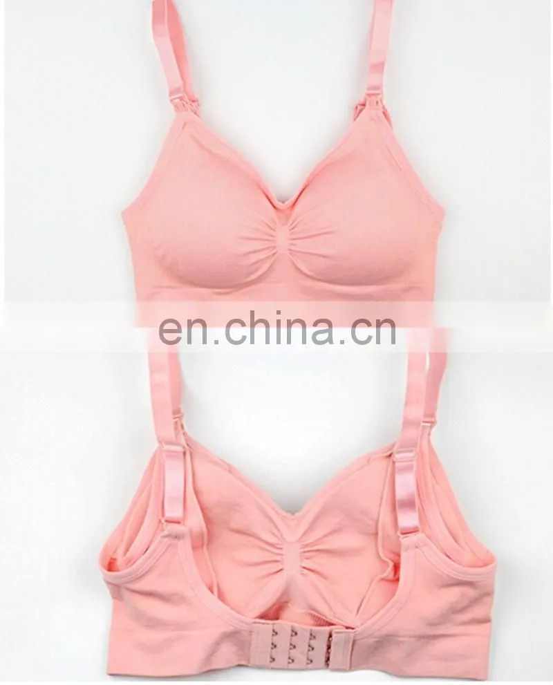 Women's Padded Maternity Underwire Nursing Bra with Full Sling