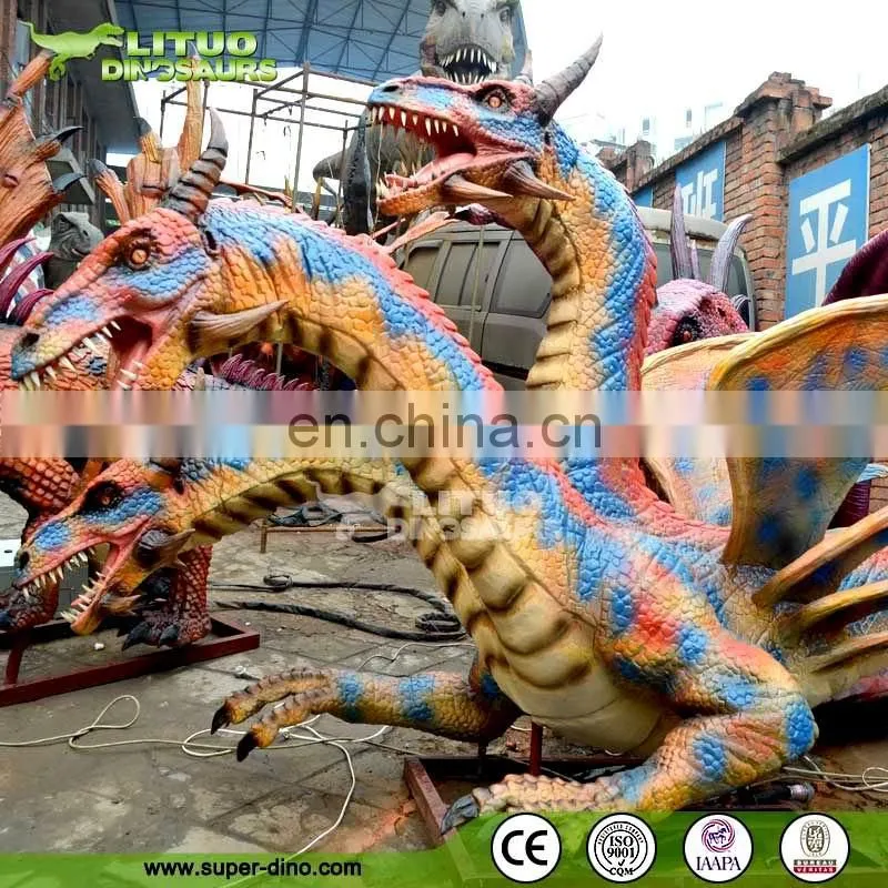 Amusement Park Dragon Robot