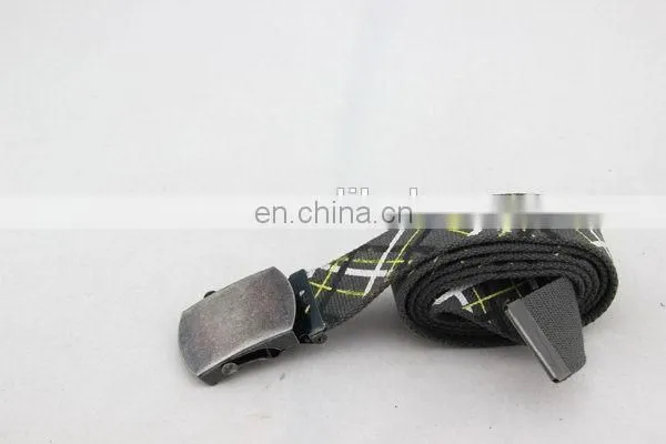Canvas Belt With Full Printing Waist Support Belt For Men