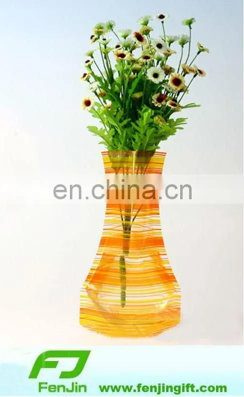 promotion customized folding vase