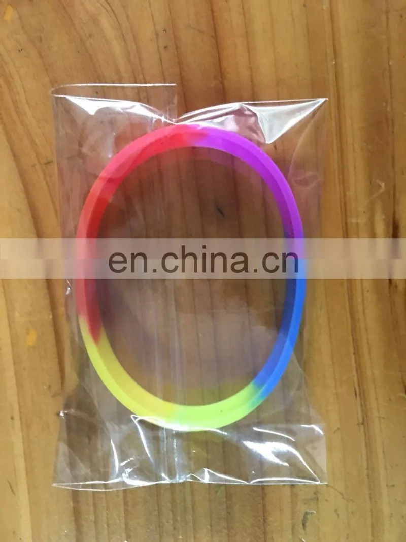 Cheap silicone bracelets with picture printed