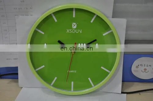 funny cartoon number wall clock for kids,decoration wall clock