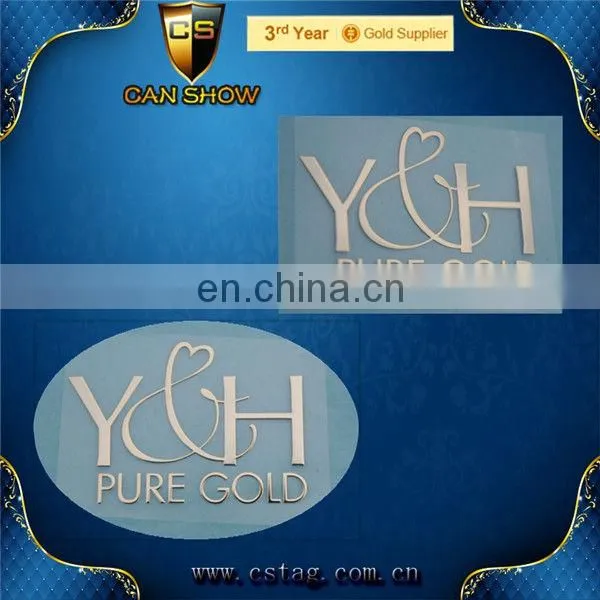 Gold Metal Sticker
