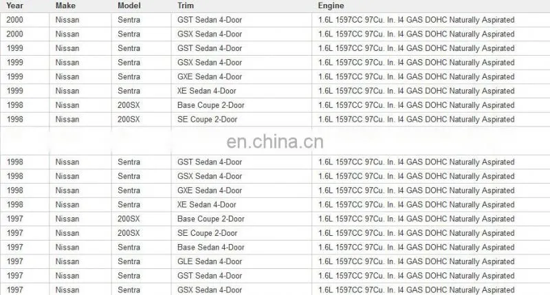 Fuel Injector Nozzle For Ni-ssan OEM A46-F13 16600-57Y01 16600-57Y00