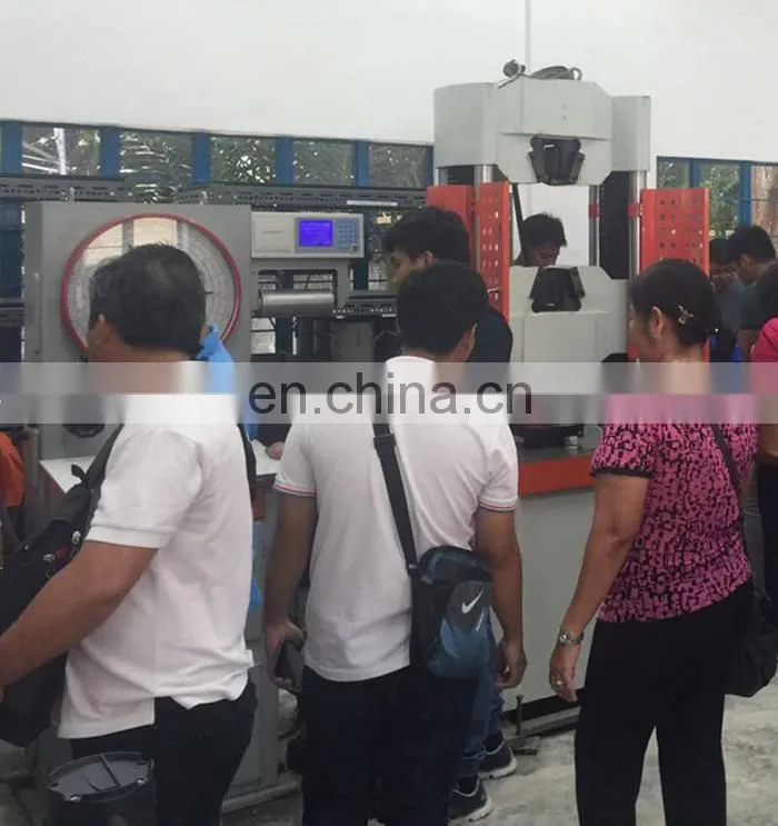 Digital display 1000KN tensile testing machine for steel bar