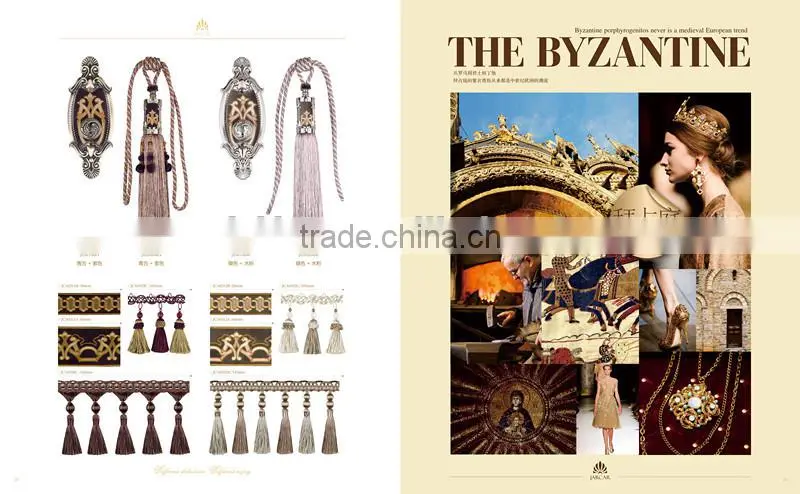 British Knights Templar---Apricot,curtain tassel fringe,wholesale tassels,tassel and fringe